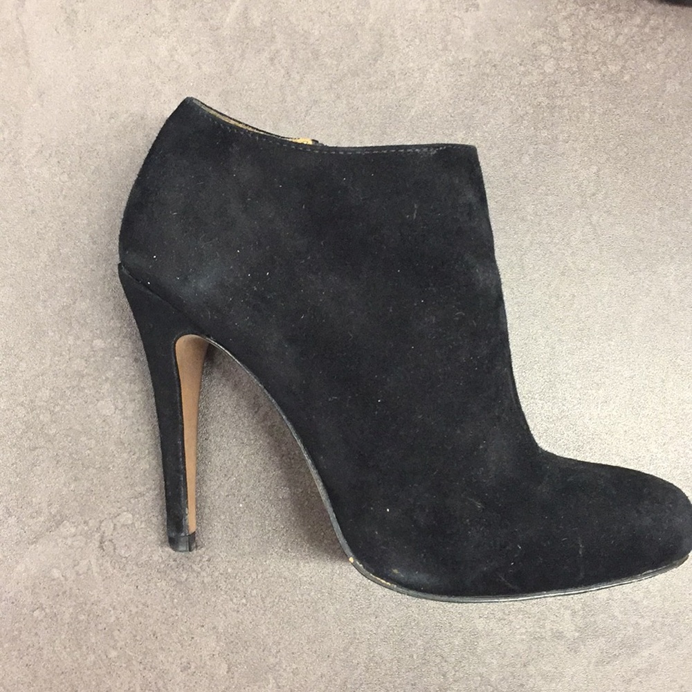 Aldo black suede ankle booties - Picture 3 of 7